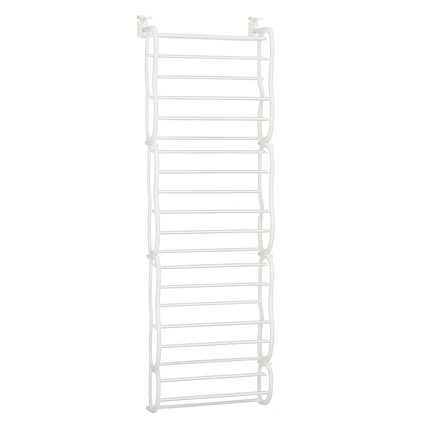Over-the-Door 12-Shelf Shoe Rack Organizer