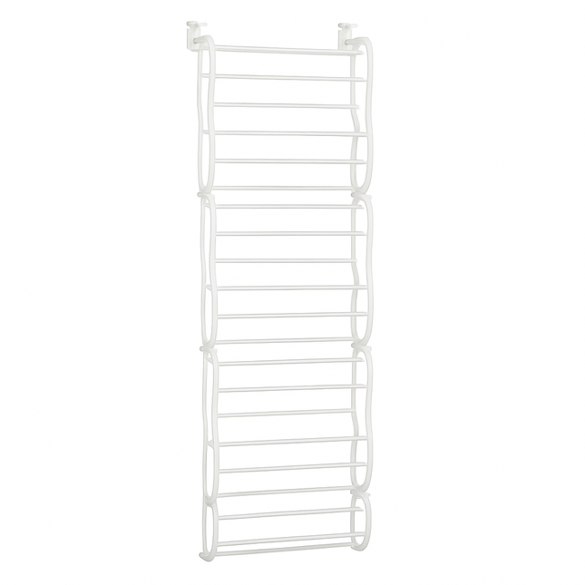 Over-the-Door 12-Shelf Shoe Rack Organizer
