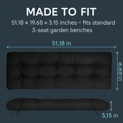 Bench Seat Cushion for Indoor/Outdoor Furniture
