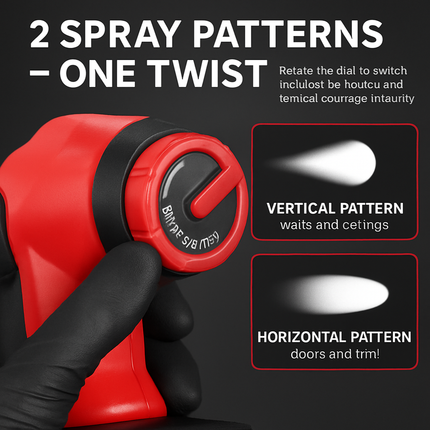 Portable Battery Powered Paint Sprayer HVLP Gun
