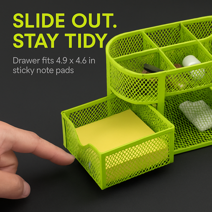 Metal Mesh Pencil Holder Desk Organizer for Home Office