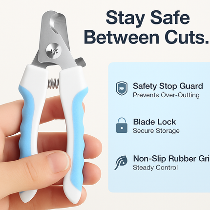 Dog Nail Clippers for Pets - Easy Grooming Tool