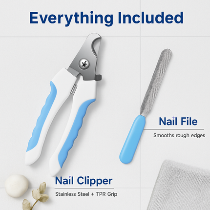 Dog Nail Clippers for Pets - Easy Grooming Tool