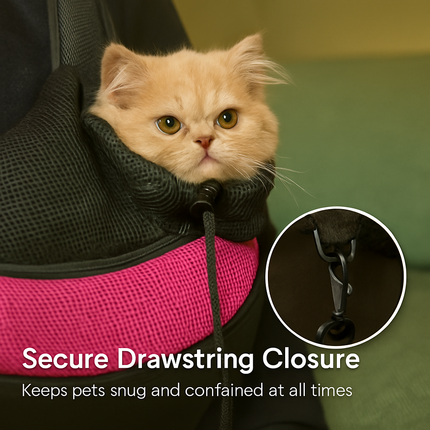Pet Carrier Sling Bag: Hands-Free Comfort for Small Pets
