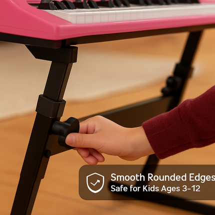 61-Key Digital Music Keyboard for Kids with Stand