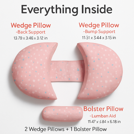 Pregnancy Pillows Adjustable Support Maternity Pillow