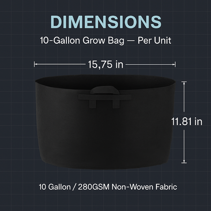 Plant Grow Bags for Potatoes and Vegetables