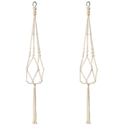 Plant Hanger Net Bag for Round/Square Pots 4-11in