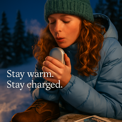 Portable Hand Warmer with Double-Sided Heating