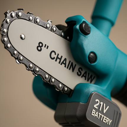 Cordless Pole Saw and Mini Chainsaw with Extension