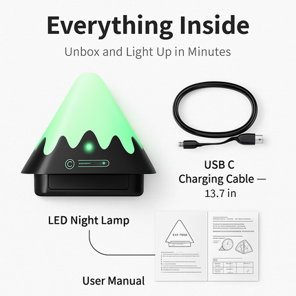 Touch Control Night Light: Dimmable Lamp