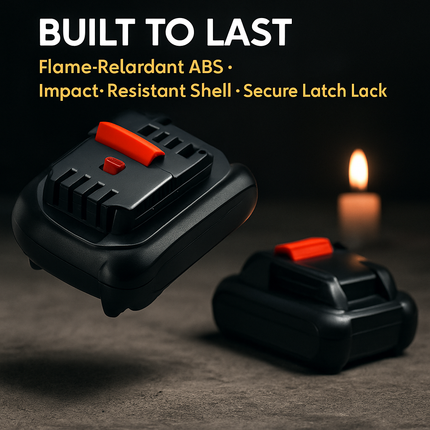 12V Li-ion Power Tool Battery Replacement