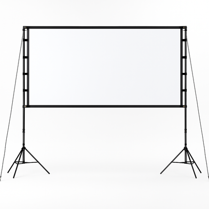 100inch Projector Screen with Stand 16:9 4K HD Rear Front Wrinkle-Free Portable And Foldable Movie Screen with Carry Bag For Indoor Outdoor Home Theat