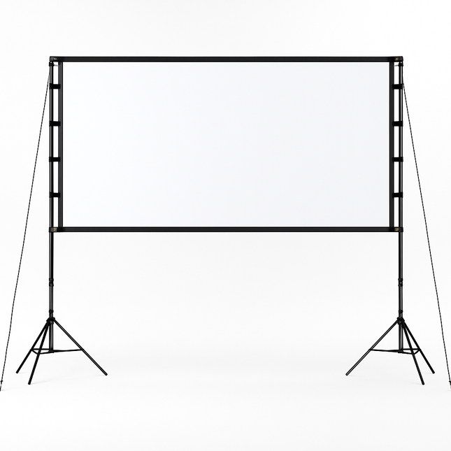 100inch Projector Screen with Stand 16:9 4K HD Rear Front Wrinkle-Free Portable And Foldable Movie Screen with Carry Bag For Indoor Outdoor Home Theat