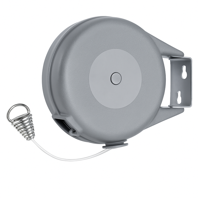 Retractable Clothesline for Outdoor Laundry Drying