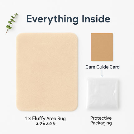 Fluffy Bedroom Rug: Plush Shag for Cozy Floors