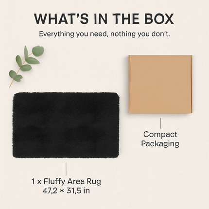 Fluffy Bedroom Rug: Plush Shag for Cozy Floors