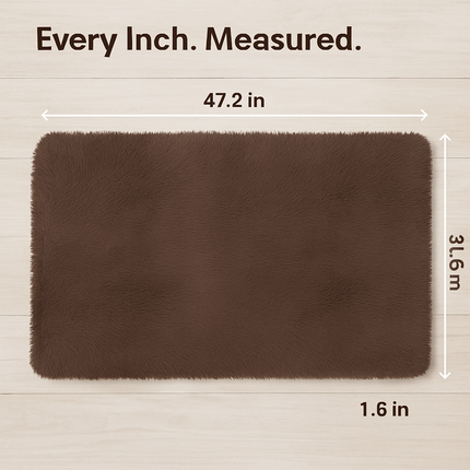 Fluffy Bedroom Rug: Plush Shag for Cozy Floors