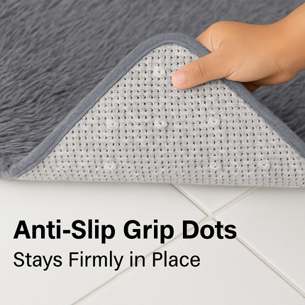 Fluffy Bedroom Rug: Plush Shag for Cozy Floors