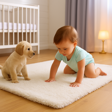 Fluffy Bedroom Rug: Plush Shag for Cozy Floors