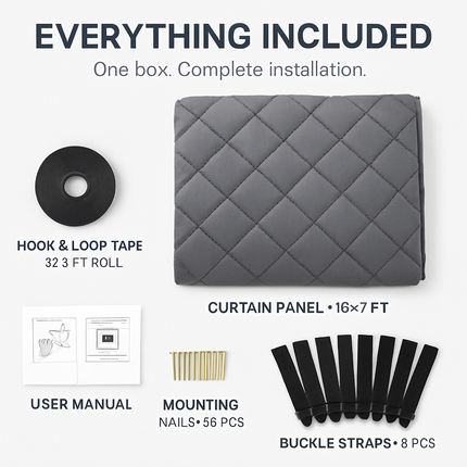 Magnetic Thermal Insulated Garage Door Screen