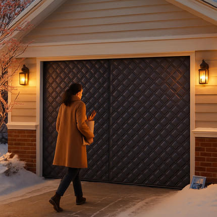 Magnetic Thermal Insulated Garage Door Screen