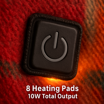 77x24In USB Heated Shawl with Teasel Wearable Heating Blanket Electric Throw Wrap Indoor Outdoor with Zipper 3 Heating Levels Machine Washable for Out