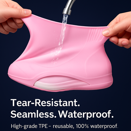 Waterproof Shoe Covers for Rain - Non-Slip Protectors