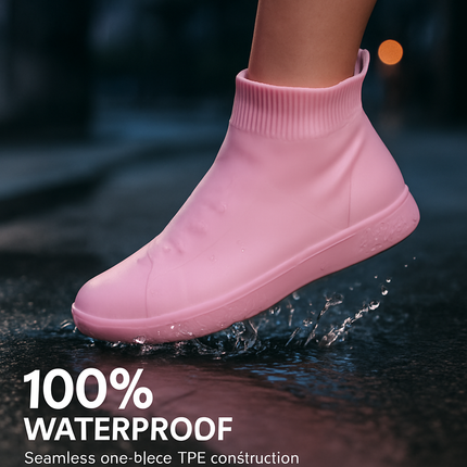 Waterproof Shoe Covers for Rain - Non-Slip Protectors