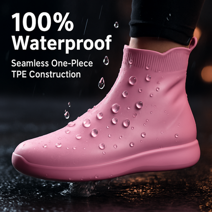 Waterproof Shoe Covers for Rain - Non-Slip Protectors