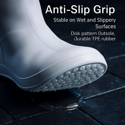 Waterproof Shoe Covers for Rain - Non-Slip Protectors