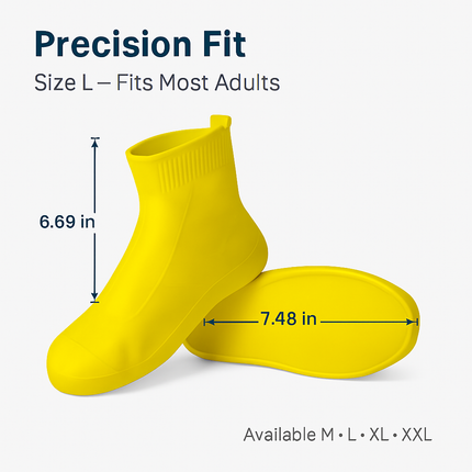 Waterproof Shoe Covers for Rain - Non-Slip Protectors