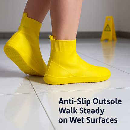 Waterproof Shoe Covers for Rain - Non-Slip Protectors