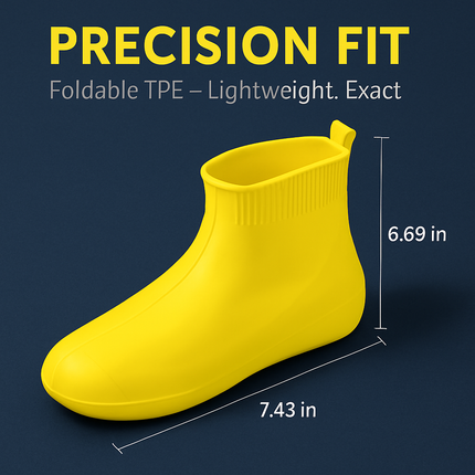 Waterproof Shoe Covers for Rain - Non-Slip Protectors