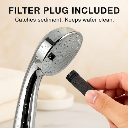 Shower Head Handheld LED Color-Changing Hydropower