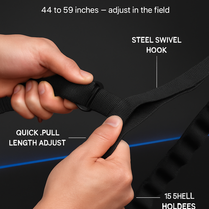 Tactical Shotgun Sling - Adjustable Shoulder Strap