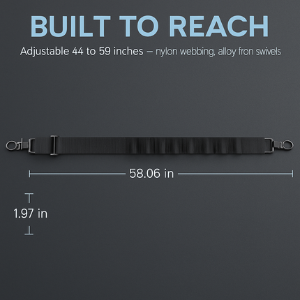 Tactical Shotgun Sling - Adjustable Shoulder Strap