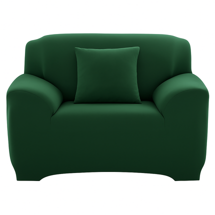 Printed Stretch Sofa Cover for 1-Seater - Slim Fit