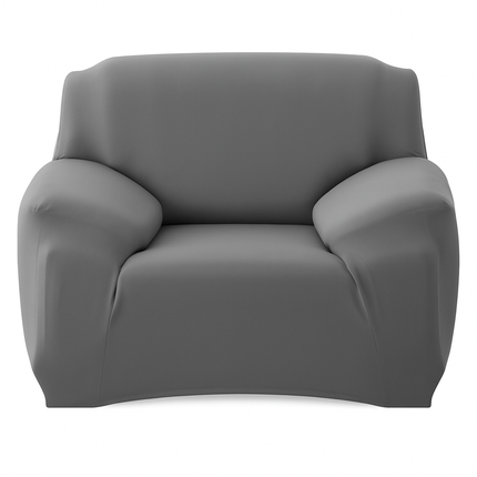 Printed Stretch Sofa Cover for 1-Seater - Slim Fit