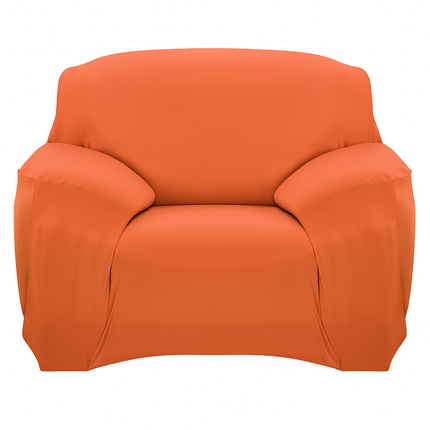 Printed Stretch Sofa Cover for 1-Seater - Slim Fit