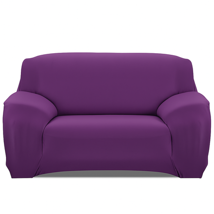 Printed Stretch Sofa Cover for 1-Seater - Slim Fit