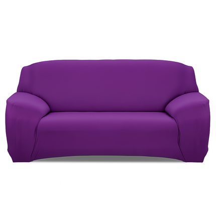 Printed Stretch Sofa Cover for 1-Seater - Slim Fit