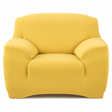 Printed Stretch Sofa Cover for 1-Seater - Slim Fit
