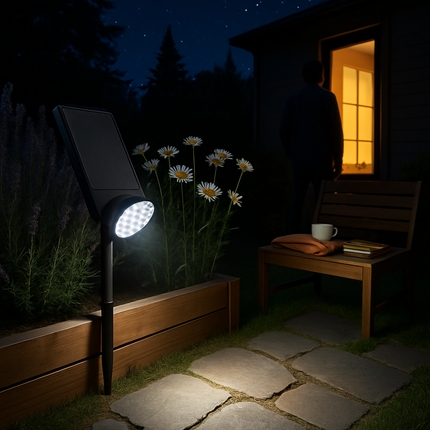 Solar Spotlights Outdoor Motion-Activated Landscape Lights