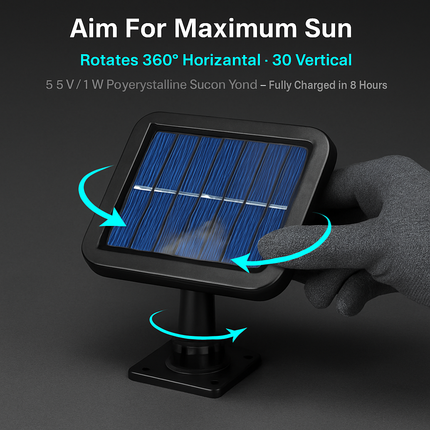 Solar Powered Motion Sensor Wall Light for Outdoor Use