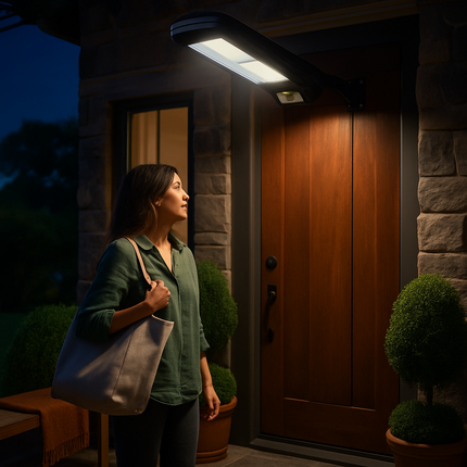 Solar Powered Motion Sensor Wall Light 300W