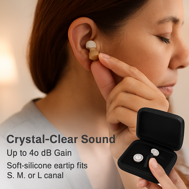 In-Ear Hearing Aids with Adjustable Volume