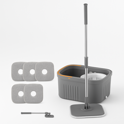 Spin Mop and Bucket System for Home Cleaning