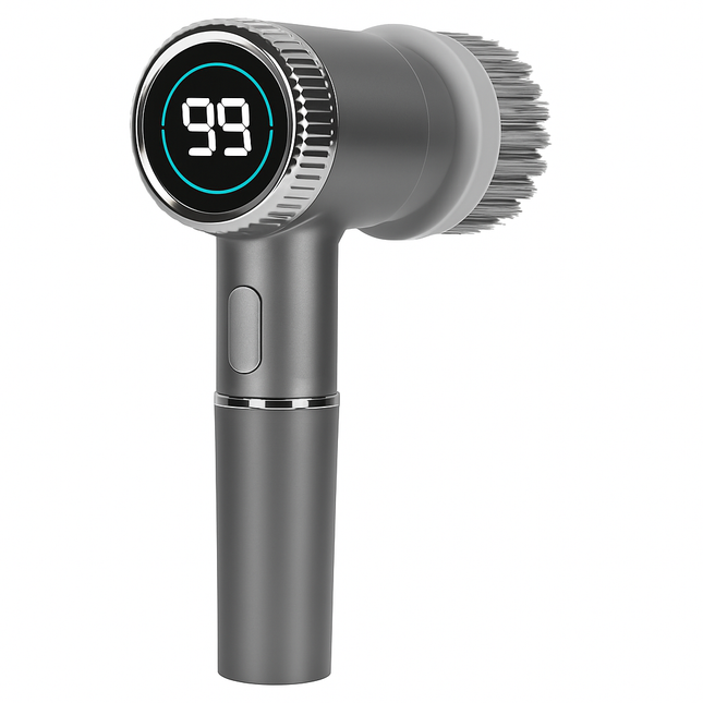 Electric Spin Scrubber Cordless Cleaner with 5 Heads