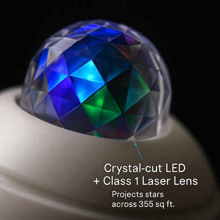 LED Star Projector Night Light Moon Nebula Cloud Lamp